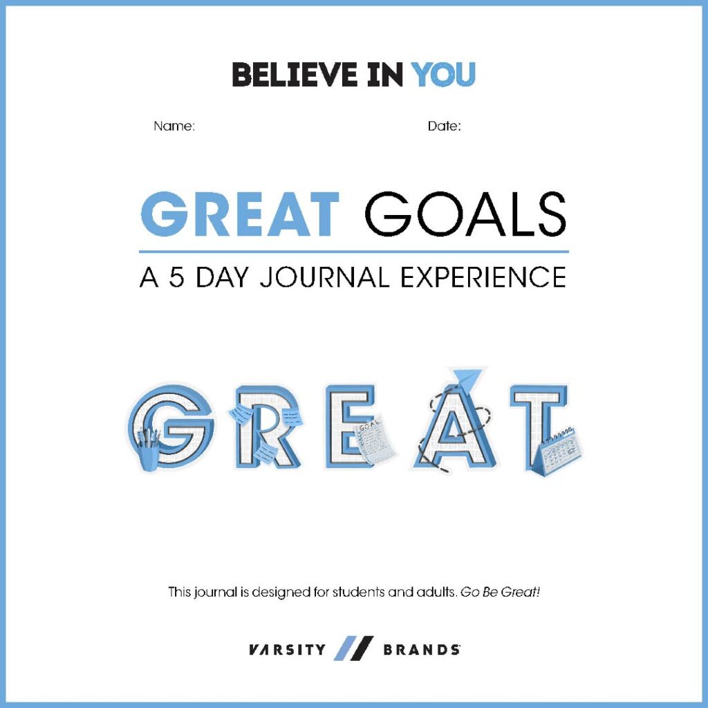 GREAT Goals Journal