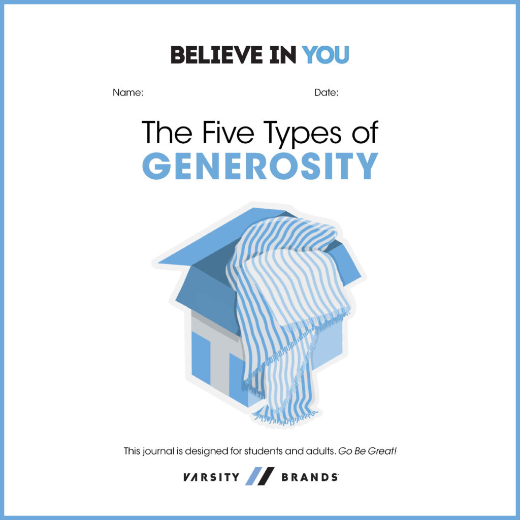 Generosity Journal
