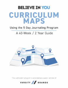 5 Day Journal Curriculum Maps
